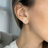 Diamond Clover Stud