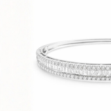Bracelet | Bangle Diamond, 18k White Gold | Martinela