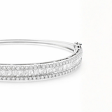 Bracelet | Bangle Diamond, 18k White Gold | Martinela