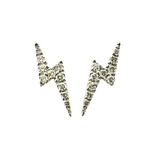 Diamond Thunder Stud - White Gold