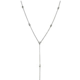 Diamond by The Yard Lariat Necklace