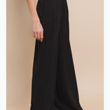TIMELESS ELEGANCE WIDE-LEG PANTS GIA IN CLASSIC BLACK FOR WOMEN