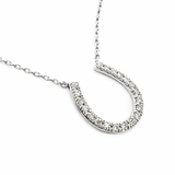 Diamond Horseshoe Necklace