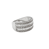 Ring | Trine Diamond, 18k White Gold | Martinela