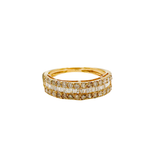 Ring | Band Diamond, 18k Yellow Gold | Martinela