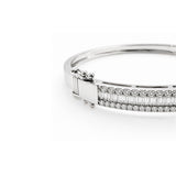 Bracelet | Bangle Diamond, 18k White Gold | Martinela