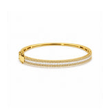 Bracelet | Bangle Diamond, 18k Yellow Gold | Martinela