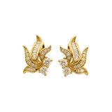Earrings | Flare Diamond, 18k Yellow Gold | Martinela