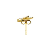 Earrings | Flare Diamond, 18k Yellow Gold | Martinela