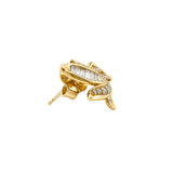Earrings | Flare Diamond, 18k Yellow Gold | Martinela