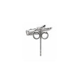 Earrings | Flare Diamond, 18k White Gold | Martinela