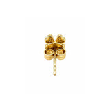 Earrings | Clover Diamond, 18k Yellow Gold | Martinela